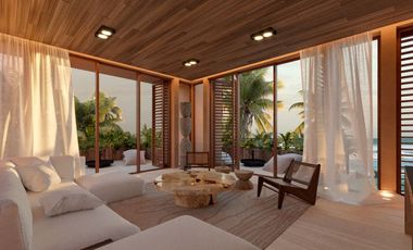 Espectacular villas con penthouse privado frente al mar