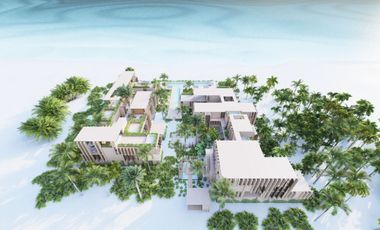 Espectacular villas con penthouse privado frente al mar