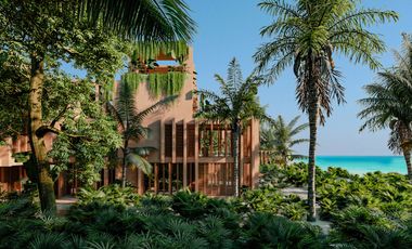 Espectacular villas con penthouse privado frente al mar