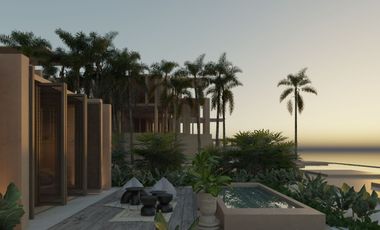 Espectacular villas con penthouse privado frente al mar