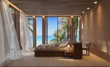 Espectacular villas con penthouse privado frente al mar