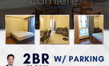 Lumiere Residences 2BR Two Bedroom with Parking near BGC and Capitol Commons FOR SALE C077