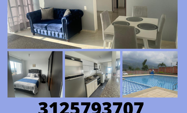 HERMOSO APARTAMENTO AMOBLADO AIRE ACONDICIONADO CACIQUE