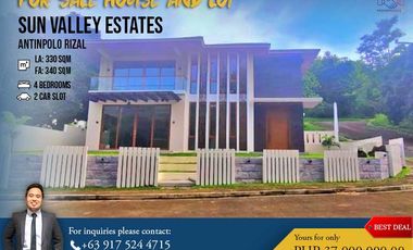 House and Lot for Sale in Sun Valley Estates at Antipolo Rizal