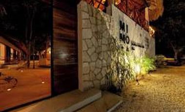 Se vende  hotel boutique. en el centro. de Tulum.