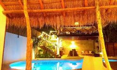 Se vende  hotel boutique. en el centro. de Tulum.