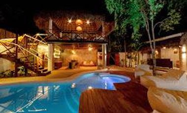 Se vende  hotel boutique. en el centro. de Tulum.