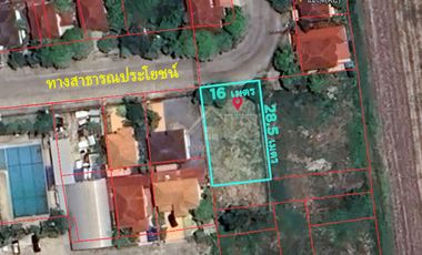 Empty land already filled in, K.C. Green Ville Project, Nong Chok.