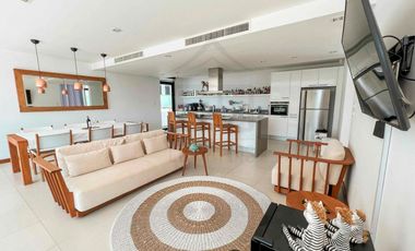 Brand new beachfront villa for rent available from April.