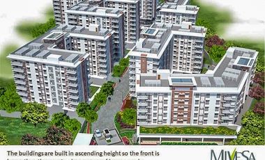 For Sale: Studio at Mivesa Garden Residences near Cebu I.T. Park - 20sqm.