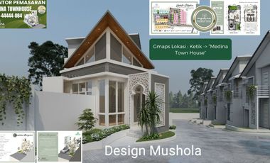 Rumah Dijual 2 lantai Compact House Mewah Modern Dengan Design Terbaru Split Level Dekat Stasiun Depok Baru Dekat Stasiun Depok Lama Cluster Medina To