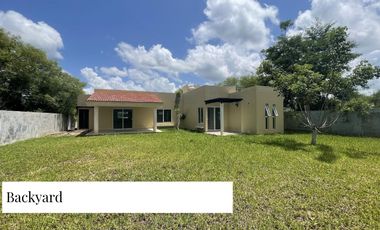 CASA EN RENTA EN CONKAL MERIDA
