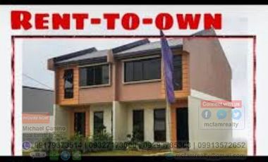 PAG-IBIG Rent to Own Townhouse Near Sauyo Road Deca Meycauayan