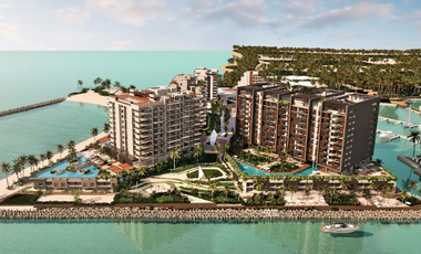 Departamentos De Lujo En Venta En La Playa , Ubicados En Progreso , Merida.