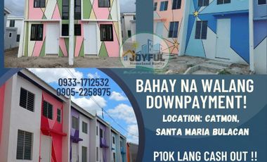 House and Lot in Bulacan no downpayment and Equity, Rent to own Thru Pag-ibig loan
