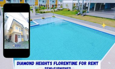 Semi-furnished 4Bedroom House for Rent in Diamond Height, Brgy. Communal, Buhangin Davao City