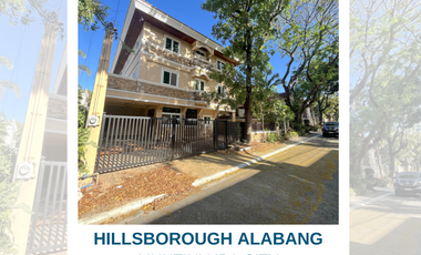 HOUSE FOR SALE HILLSBOROUGH ALABANG MUNTINLUPA