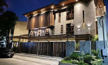 Luxurious Modern House with pool for sale in exclusive private subdivision Paranaque City Multinational Village