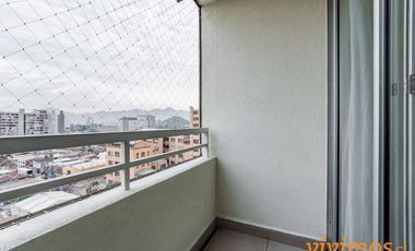 2 Dormitorios + 2 Baños en Independencia, Metro Cal y Canto.