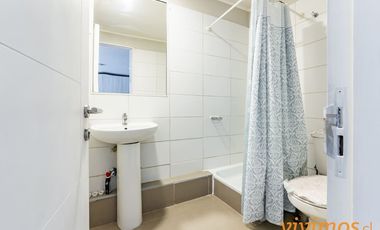 2 Dormitorios + 2 Baños en Independencia, Metro Cal y Canto.