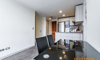 2 Dormitorios + 2 Baños en Independencia, Metro Cal y Canto.