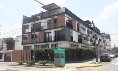 Departamento en Zona exclusiva de San Borja, un departamento por piso, acceso directo con ascensor, área 98 m2