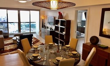 Interior designed and fully furnished 3 bedroom for sale and rent at One Shanrila Place Near Capitol Commons, Estancia, Unimart,Shangrila Mall, Megama
