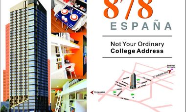 Condominium for sale in G. Tolentino Street, Sampaloc, Fourth District, Manila, Capital District