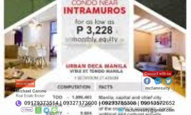 Condominium Near Ever Gotesco Recto Urban Deca Manila Rent to Own thru PAG-IBIG, Bank or In-house