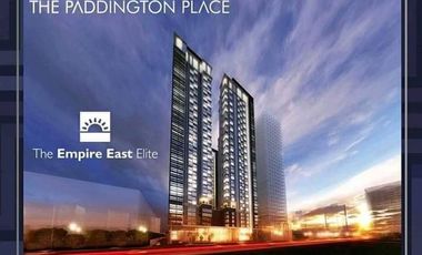 LOW MONTHLY! Studio 10k only Pre selling condo in Mandaluyong BIG PROMO! upto 15% discount LOW MONTHLY!  The Paddington Place NO SPOT DOWN PAYMENT! along edsa near sm megamall