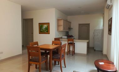 Departamento amoblado de alquiler en Urdesa Central, Planta Baja.