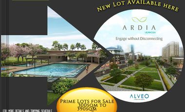 For Sale Ardia Vermosa Prime Residential lot in Vermosa Daang hari Imus City Cavite