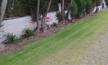Lote amplio en Urbanizacion con seguridad en Puembo, a dos cuadras Highlands School