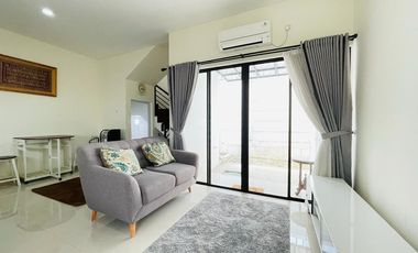 Rumah Gaya Jepang Furnish Siap Huni Depan Taman Di Tajur Bogor