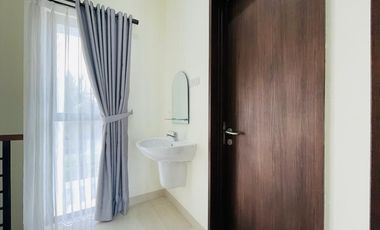 Rumah Gaya Jepang Furnish Siap Huni Depan Taman Di Tajur Bogor