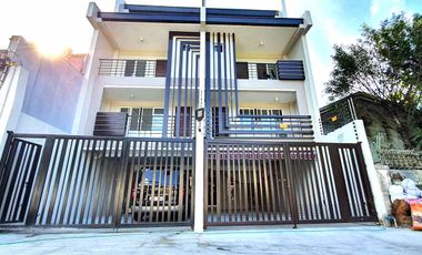 4 Storey Semi Furnished Townhouse for sale in Teachers Village Diliman Quezon City Flood Free , Far from Fault Line