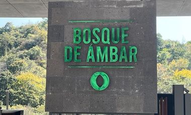 Venta de terreno en Bosque Real