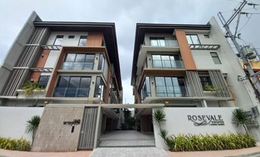 LIVE IN LUXURY: 4-Storey Townhouse in Rosevale Estates! 🏡 Unit E | 3 Car Garage | Multi-level Living at its Finest | Fully Airconditioned | Premium Am