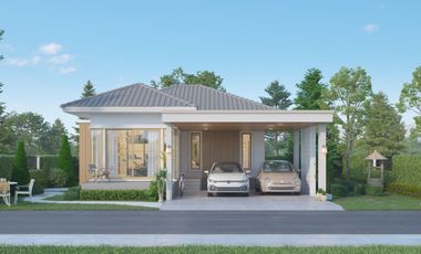 New house for sale, spacious, nice, beautiful view, lovely price, single house in Ranong