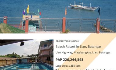 Beach Resort for Sale in  Lian, Batangas