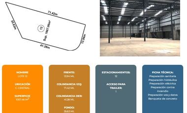 TERRENO EN VENTA PARQUE INDUSTRIAL , ZAPOPAN
