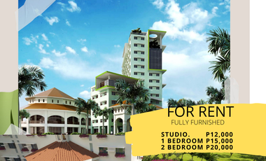 2 BEDROOM FOR RENT Tropicana Garden City NEAR EASTWOOD LIBIS QUEZON CITY