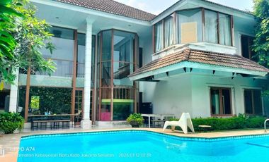 Rumah Bonus Pool Area Cipete Utara, 650 Meter Ke Jalan Antasari