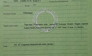 Tanah Ngipas Citraland Waterfront Sambikerep Surabaya Barat Strategis dekat Universitas Ciputra Cocok Untuk Kos