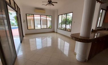 Samborondon, Se renta hermosa casa 4 dormitorios con jacuzzi y piscina