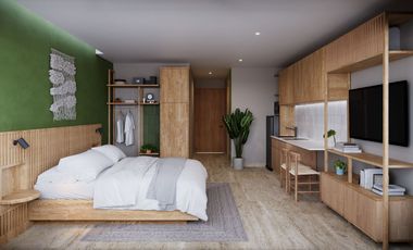 ¡Invierte en tu Futuro! Preventa de Estudios Amueblados en el Corazón de Playa del Carmen 🌊🏖️