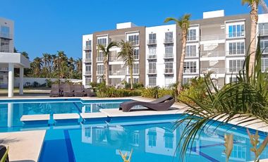 Departamento en renta por noche, 3 recamaras, 2 baños. Con club de playa en Acapulco.