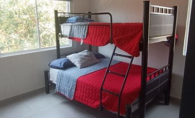 Departamento en renta por noche, 3 recamaras, 2 baños. Con club de playa en Acapulco.