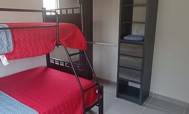 Departamento en renta por noche, 3 recamaras, 2 baños. Con club de playa en Acapulco.