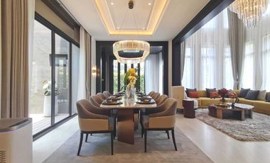 ◣ Type (L)◥ Single house 3 storey 4 beds | 120.50 sq.w. 556.00 sq.m. | near Central Westville 3 mins, Tops HomeWorks Ratchapruek 3 mins, The Crystal S